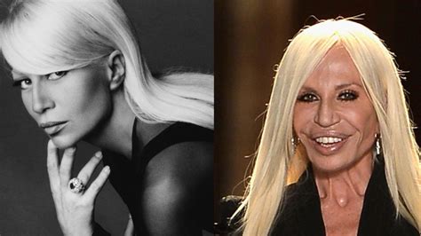 donatella versace surgery|donatella versace without plastic surgery.